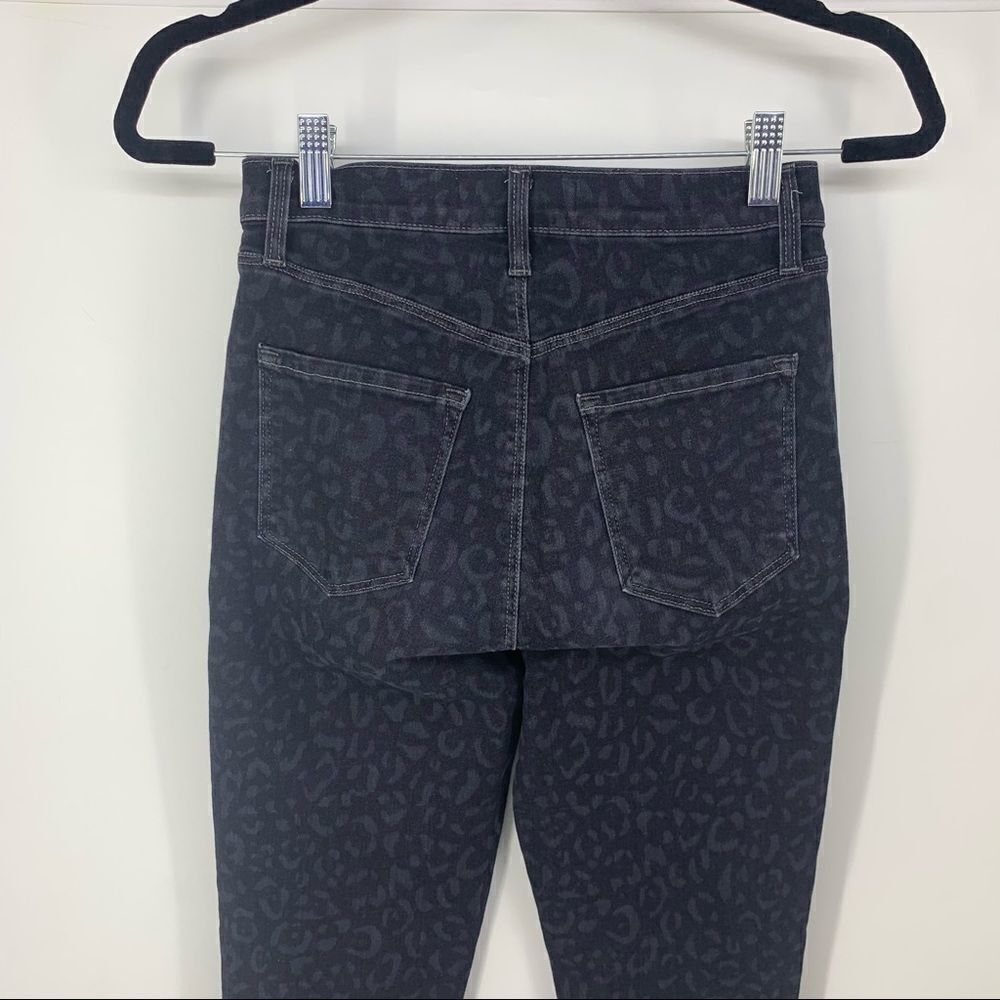 J. Brand Lillie High Rise Savannah Leopard Print … - image 5